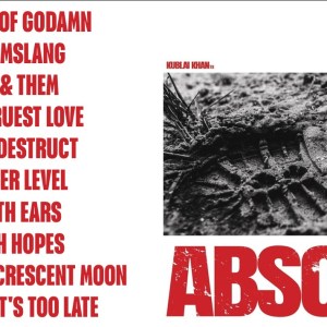 Kublai Khan TX - Absolute (2019) CD