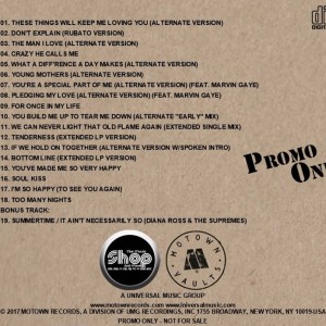 Diana Ross - Soul Kiss: Motown Lost & Found (1970-1995) (2017) CD