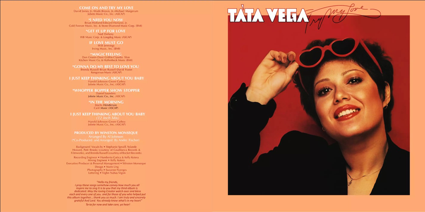 Táta Vega - Try My Love (EXPANDED EDITION) (1978) CD 2 Táta Vega - Try My Love (EXPANDED EDITION) (1978) CD