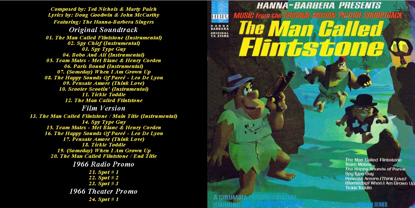 The Man Called Flintstone - Music from the Original Motion Picture Soundtrack (Ted Nichols & Marty Paich) (EXPANDED EDITION) (1966) CD 2 The Man Called Flintstone - Music from the Original Motion Picture Soundtrack (Ted Nichols & Marty Paich) (EXPANDED EDITION) (1966) CD