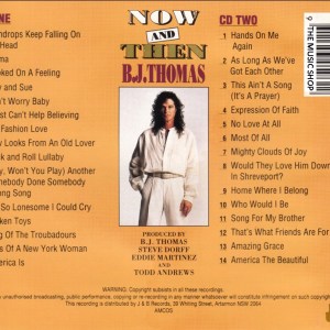 B.J. Thomas - Now And Then (1994) 2 CD SET