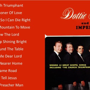 Dottie Rambo - Dottie Rambo and The Imperials (1965) CD