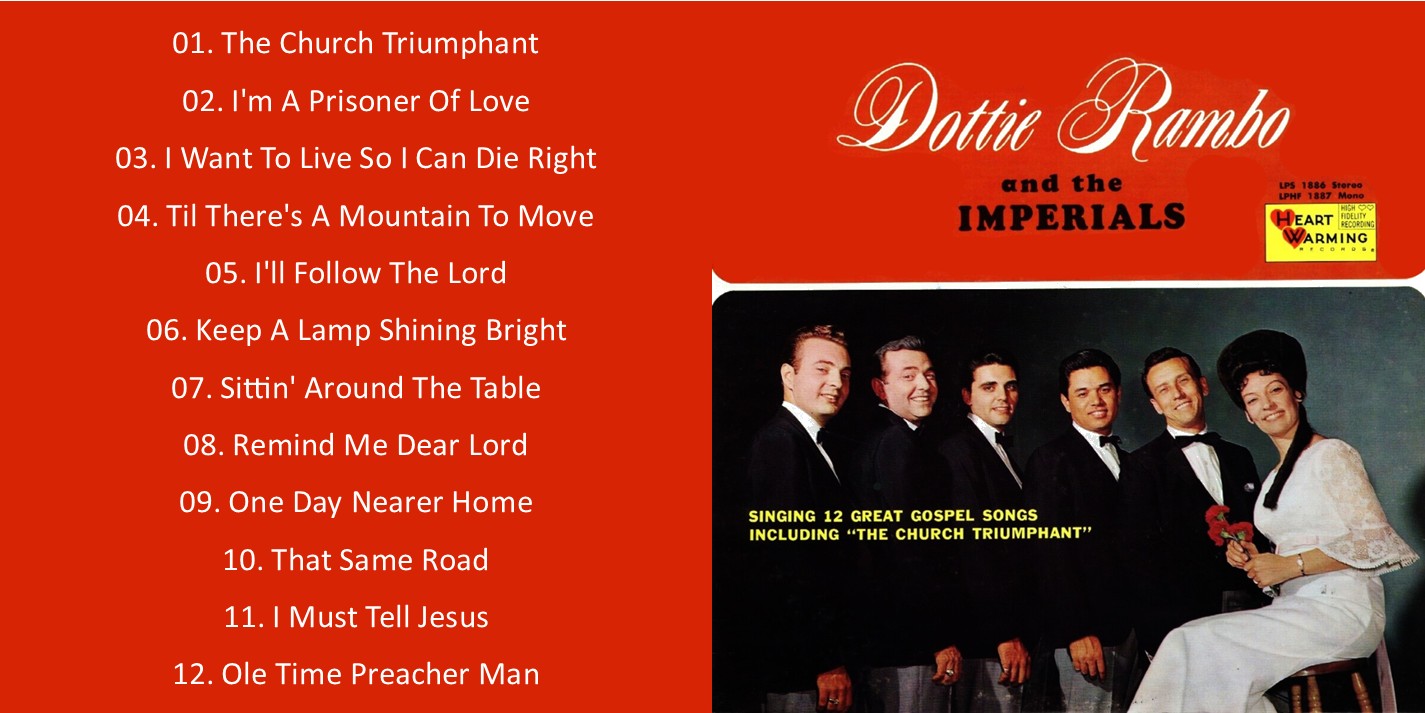 Dottie Rambo - Dottie Rambo and The Imperials (1965) CD 2 Dottie Rambo - Dottie Rambo and The Imperials (1965) CD