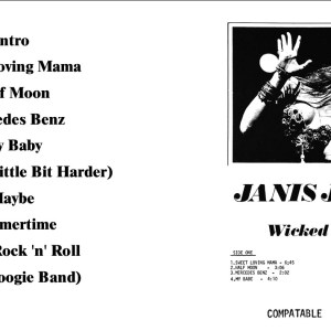 Janis Joplin & Full Tilt Boogie Band - Wicked Woman (FINAL CONCERT) (1976) CD