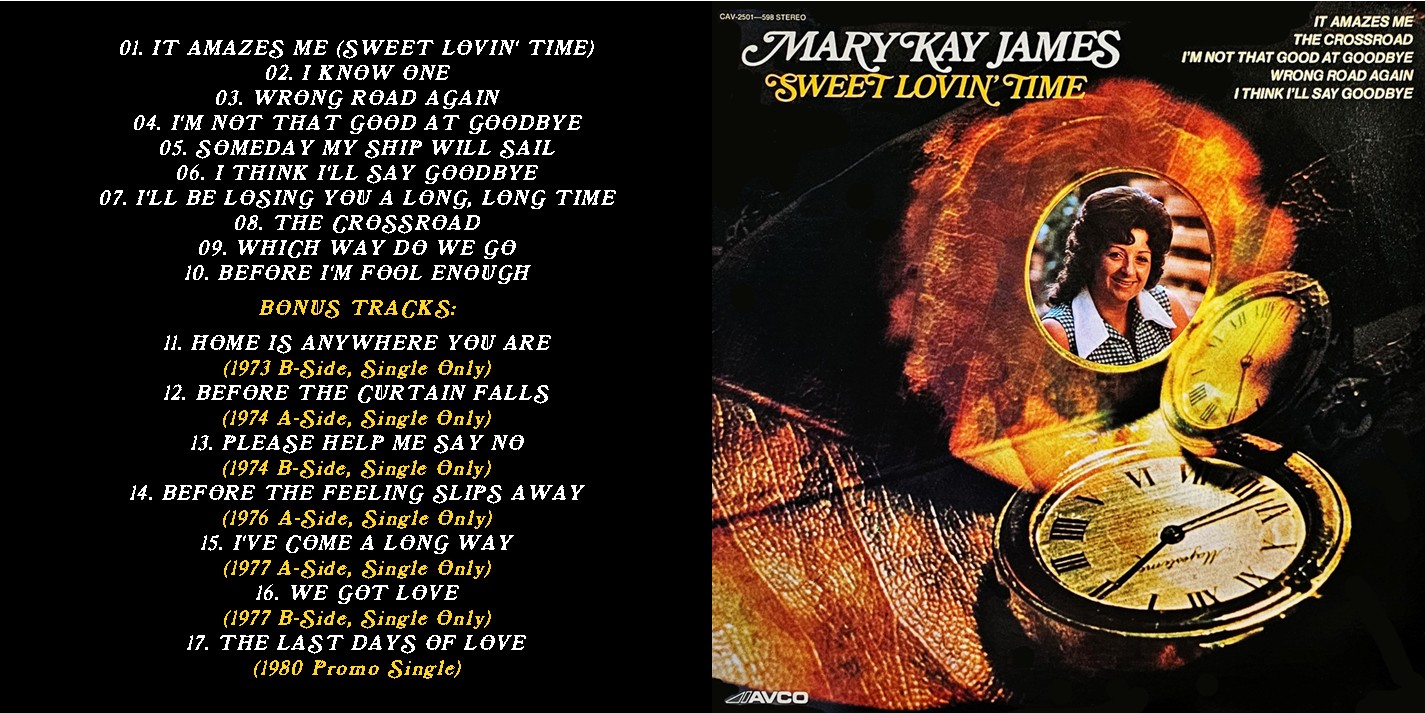 Mary Kay James - Sweet Lovin' Time (EXPANDED EDITION) (1975) CD 2 Mary Kay James - Sweet Lovin' Time (EXPANDED EDITION) (1975) CD