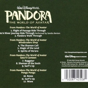 Pandora: The World of Avatar - Original Soundtrack (James Horner & Simon Franglen) (2019) CD