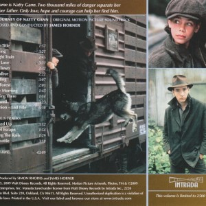 The Journey Of Natty Gann - Original Soundtrack (James Horner) (1985) CD