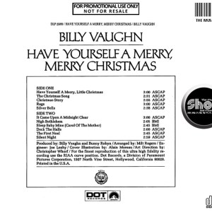 Billy Vaughn - Have Yourself A Merry, Merry Christmas (1968) CD 5 Billy Vaughn - Have Yourself A Merry, Merry Christmas (1968) CD