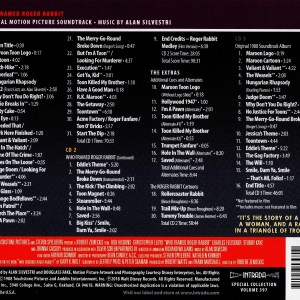 Alternative view of Who Framed Roger Rabbit - Original Soundtrack (EXPANDED EDITION) (Alan Silvestri) (1988 / 2018) 3 CD SET