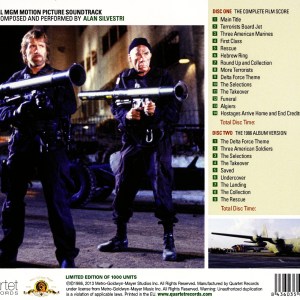 The Delta Force - Original Soundtrack (Alan Silvestri) (1986) 2 CD SET 3
