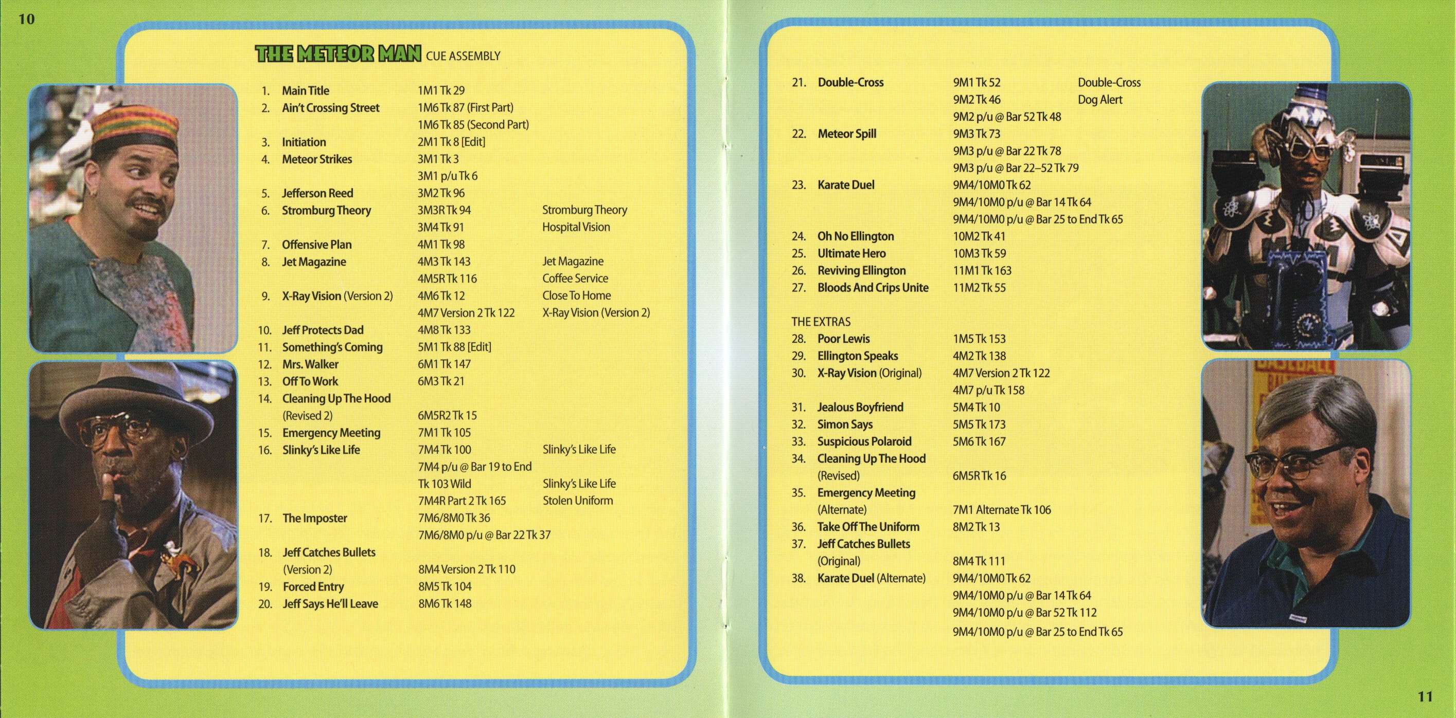 The Meteor Man - Original Soundtrack (Cliff Eidelman) (1993) CD 9 The Meteor Man - Original Soundtrack (Cliff Eidelman) (1993) CD - Image 9