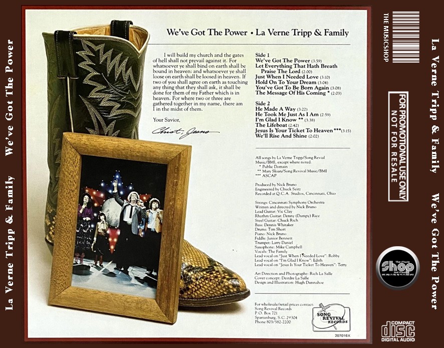 La Verne Tripp & Family - We've Got The Power (1982) CD 3 La Verne Tripp & Family - We've Got The Power (1982) CD