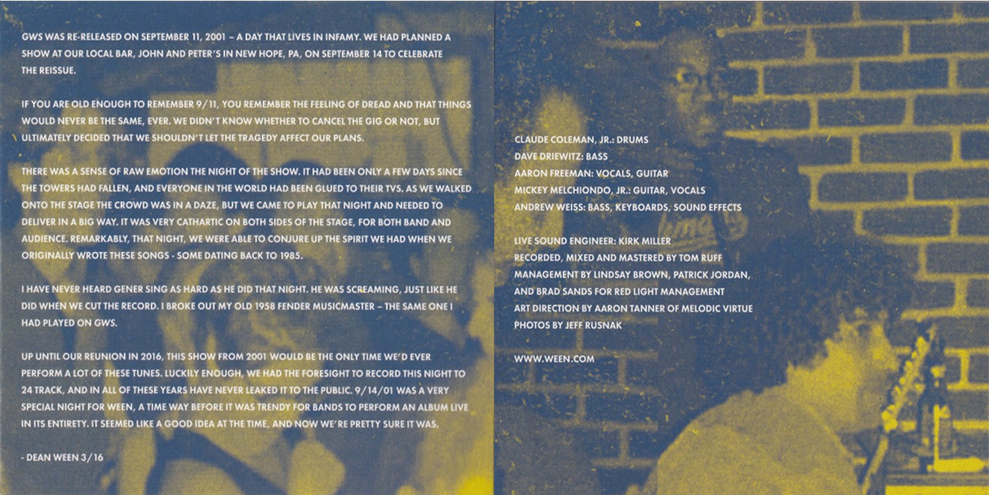 Ween - God Ween Satan: Live (2016) 2 CD SET 4 Ween - God Ween Satan: Live (2016) 2 CD SET - Image 4