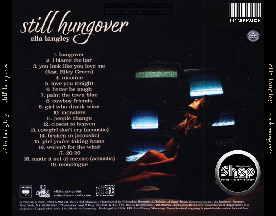 Ella Langley - still hungover (EXPANDED EDITION) (2024) CD 5 Ella Langley - still hungover (EXPANDED EDITION) (2024) CD