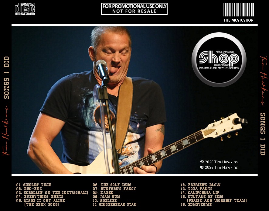 Tim Hawkins - Songs I Did (2026) CD 3 Tim Hawkins - Songs I Did (2026) CD
