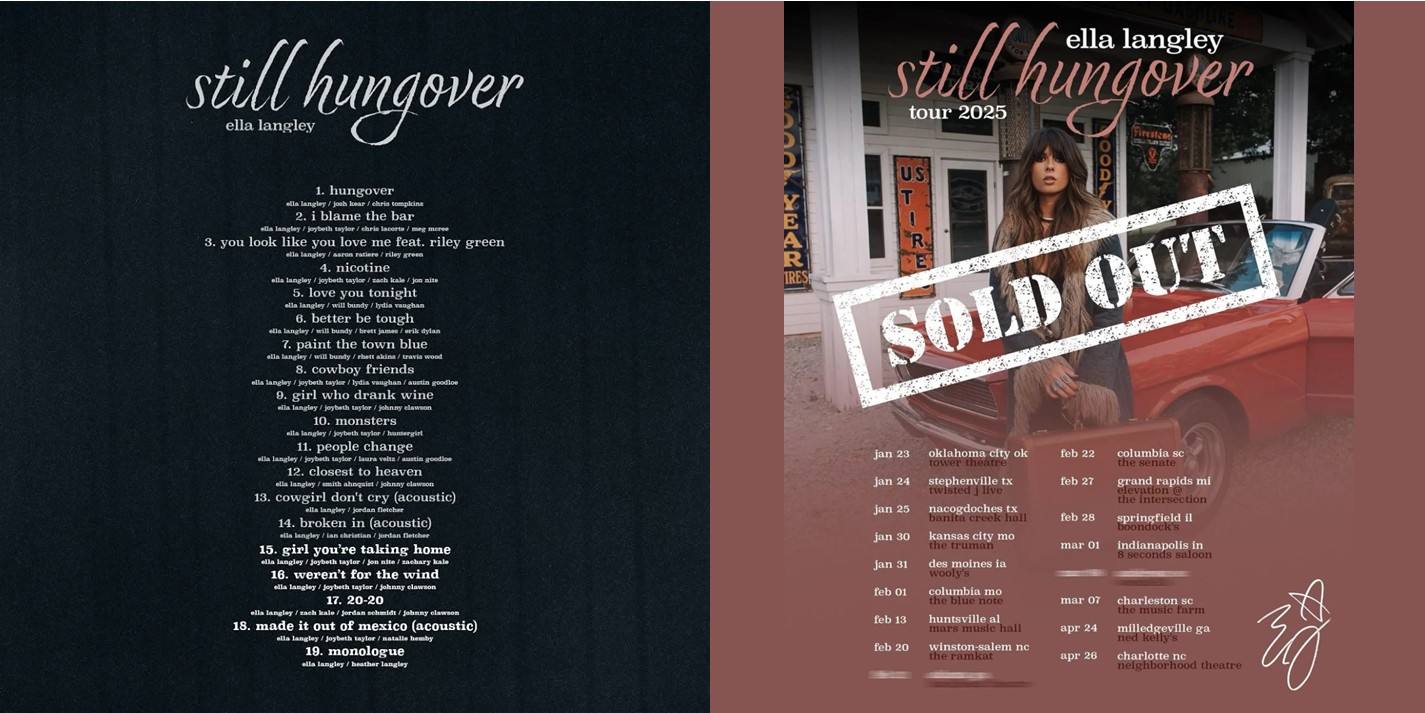 Ella Langley - still hungover (EXPANDED EDITION) (2024) CD 3 Ella Langley - still hungover (EXPANDED EDITION) (2024) CD - Image 3