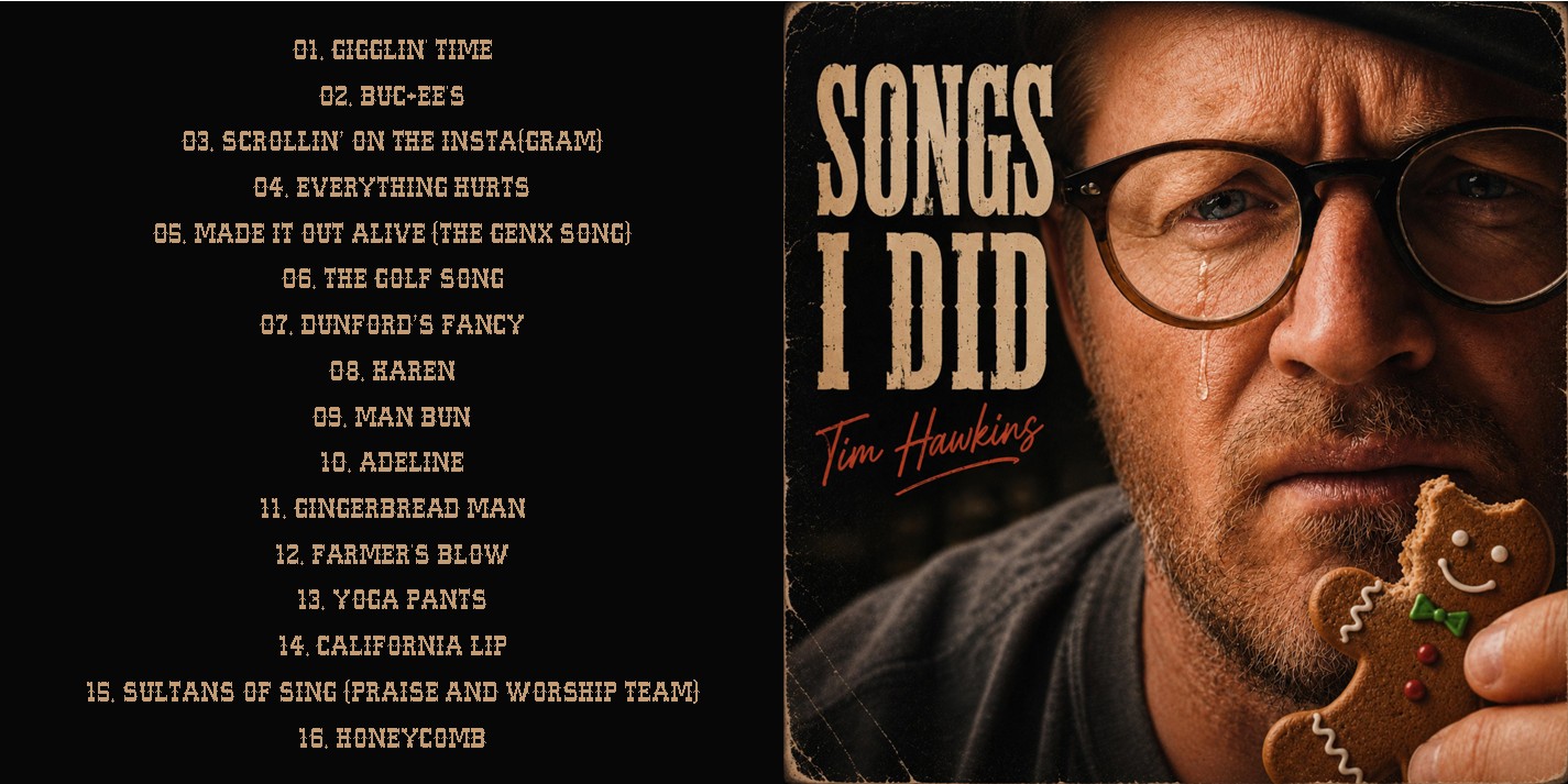 Tim Hawkins - Songs I Did (2026) CD 2 Tim Hawkins - Songs I Did (2026) CD - Image 2