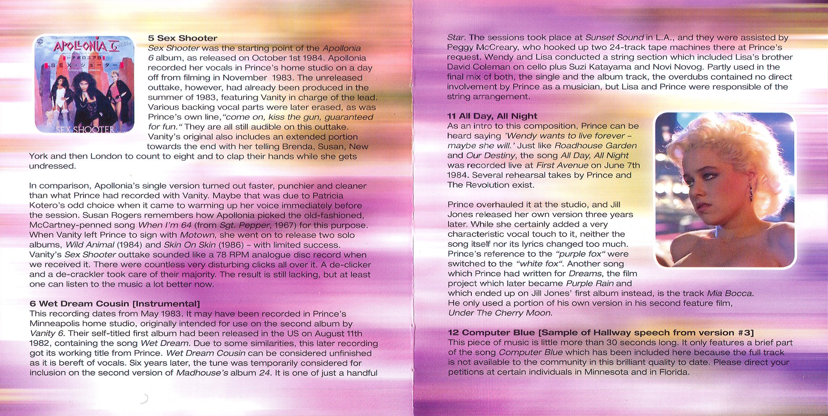 Prince - Purple Rush 7: The Demos & Outtakes (Sessions 1983 - 1985) 4 CD SET 13 Prince - Purple Rush 7: The Demos & Outtakes (Sessions 1983 - 1985) 4 CD SET - Image 13