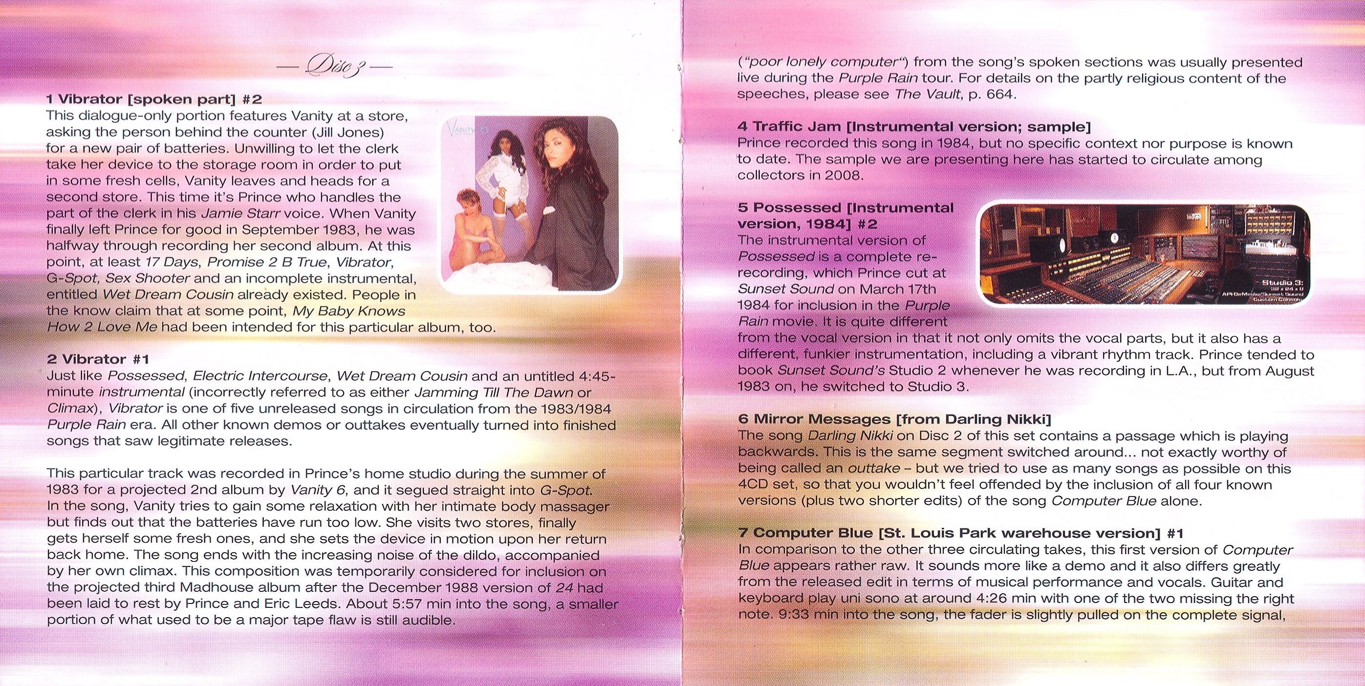 Prince - Purple Rush 7: The Demos & Outtakes (Sessions 1983 - 1985) 4 CD SET 11 Prince - Purple Rush 7: The Demos & Outtakes (Sessions 1983 - 1985) 4 CD SET - Image 11