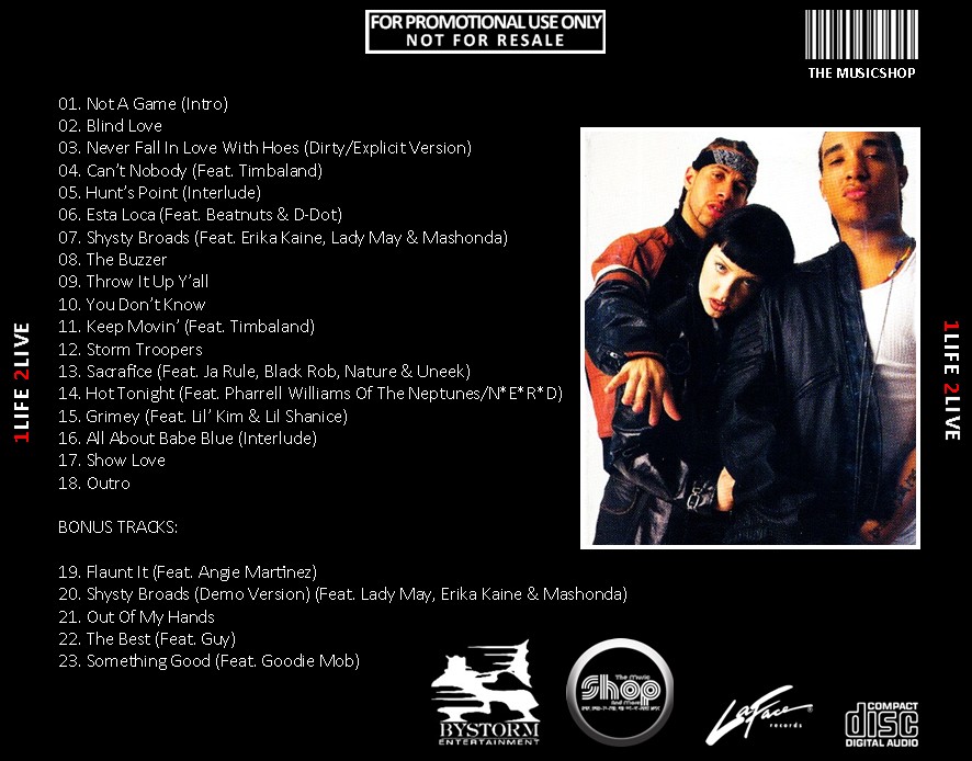 1 Life 2 Live - 1 Life 2 Live (DELUXE EDITION) (UNRELEASED) (2000) CD 3 1 Life 2 Live - 1 Life 2 Live (DELUXE EDITION) (UNRELEASED) (2000) CD