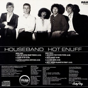 Houseband - Hot Enuff (+ BONUS TRACK) (1979) CD