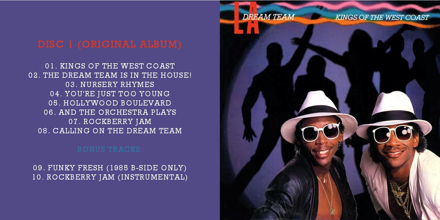 L.A. Dream Team - Kings Of The West Coast (EXPANDED EDITION) (1986) 2 CD SET 2 L.A. Dream Team - Kings Of The West Coast (EXPANDED EDITION) (1986) 2 CD SET - Image 2