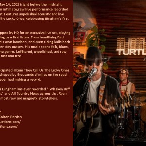 Alternative view of Ryan Bingham and The Texas Gentlemen - Turtlebox Audio Box Sessions (2026) CD