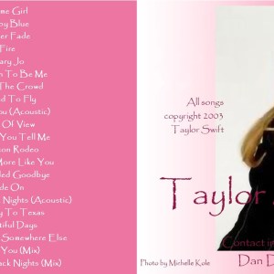Alternative view of Taylor Swift - Demo (UNRELEASED) (2003) CD